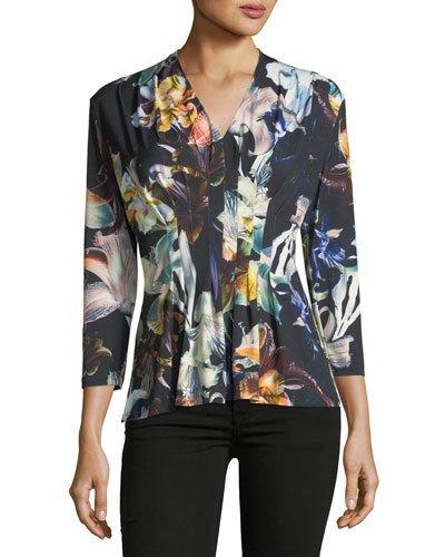 Floral Three-quarter
