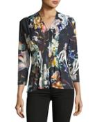 Floral Three-quarter