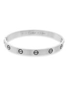 Estate 18k White Gold