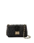 Noelle D Sauvage Studs Quilted Leather Crossbody Bag