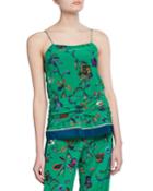Floral-print Twist-waist