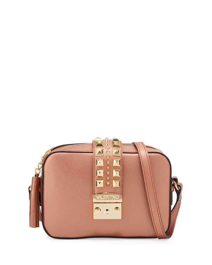 Lila Palmellato Leather Crossbody Bag