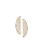 Eclipse 14k Pave Diamond Earrings