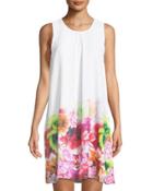 Sleeveless Tropical Floral