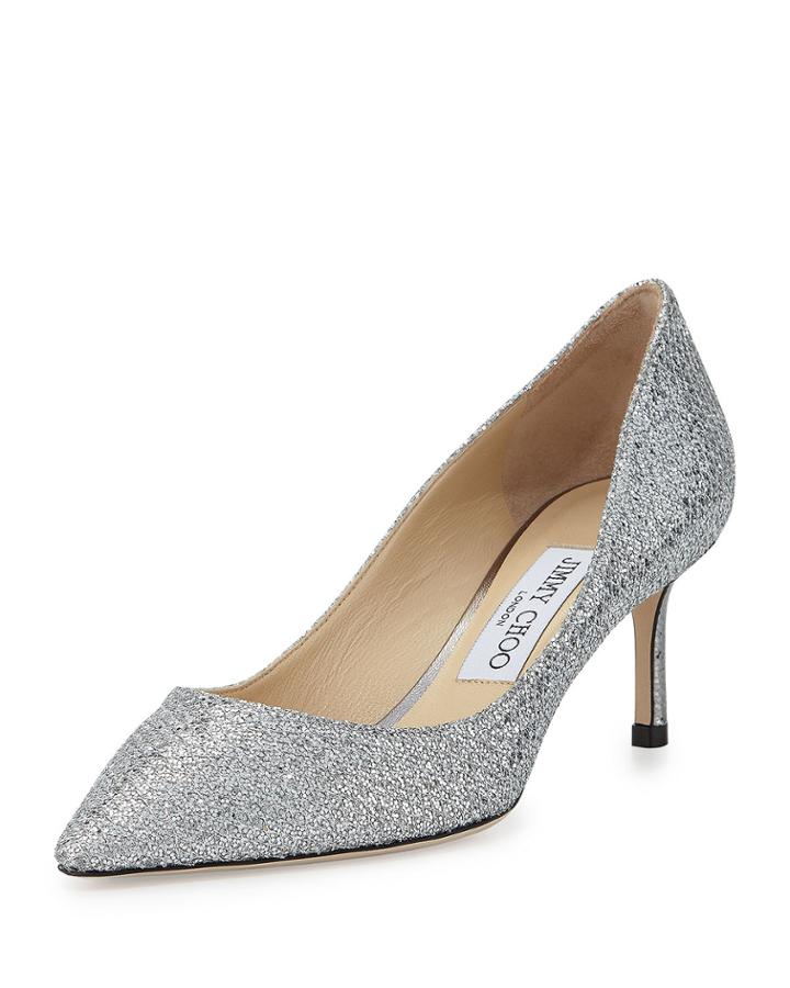 Romy Glitter Pointed-toe