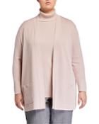 Plus Size Solid Malibu Cardigan