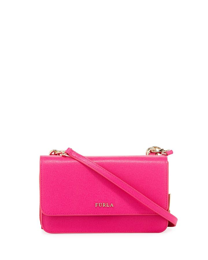 Riva Leather Convertible Crossbody Bag