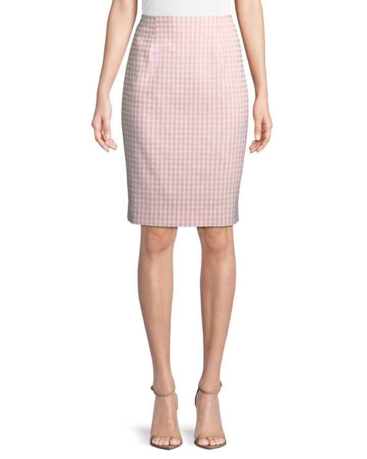 Posh Gingham Pencil