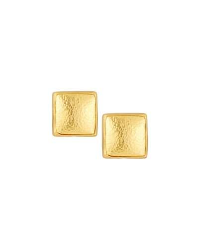 Amulet 24k Hammered Square