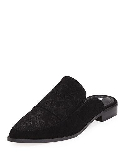 Porter Paisley Suede Flat