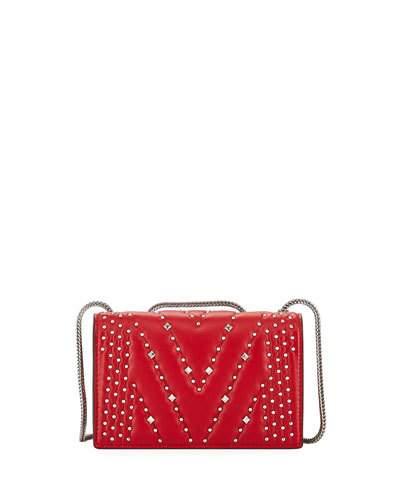 Diamond Disco Crossbody Bag, Red