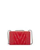 Diamond Disco Crossbody Bag, Red