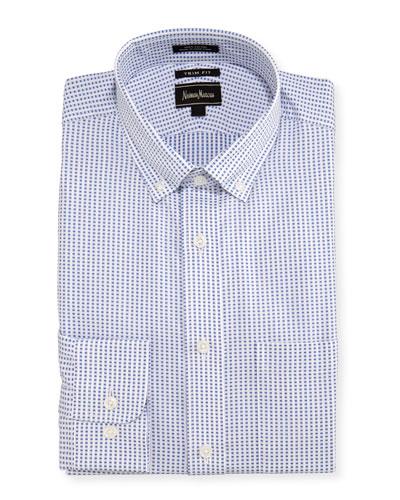 Trim-fit Regular-finish Check Dress