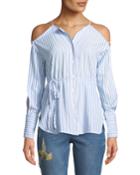 Be Adored Cold-shoulder Blouse