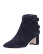 Dilo Suede Bow Bootie