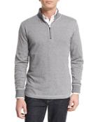 Alastor Chevron-print Half-zip