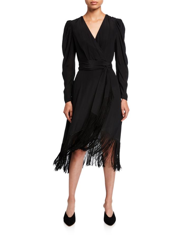 Phoebe Long-sleeve Fringe