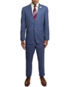 Men's Slim-fit Checkered Two-piece