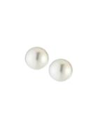 14k White Gold 11mm South Sea Pearl Earrings