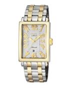 Men's Avenue Of Americas Automatic Watch W/ 18k Gold, Two-tone