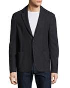 Technical Jersey Soft Jacket, Blue
