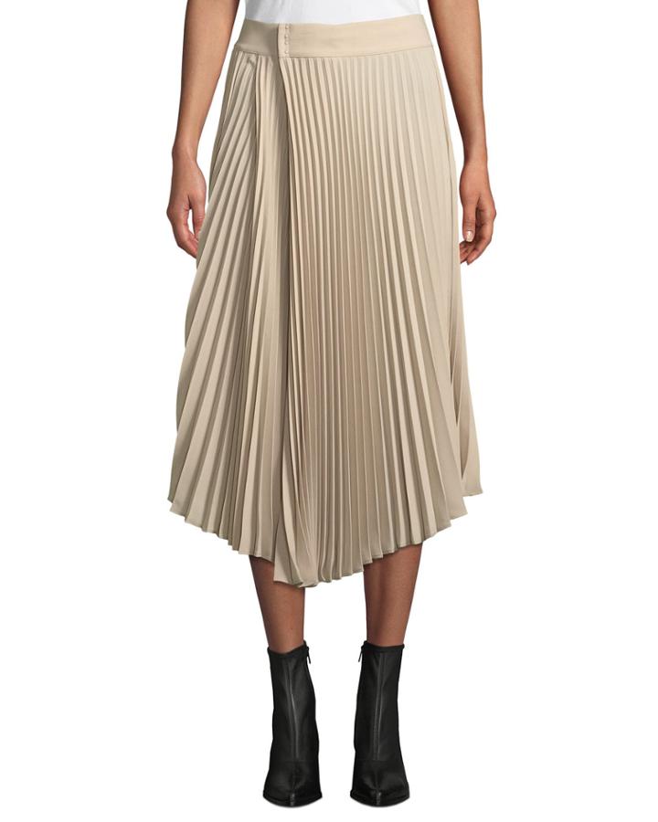 Draped Pleated
