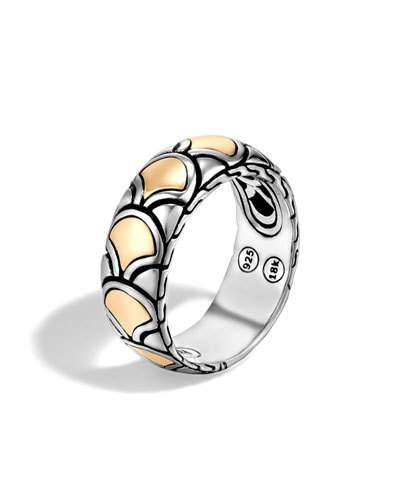 Two-tone Band Ring,