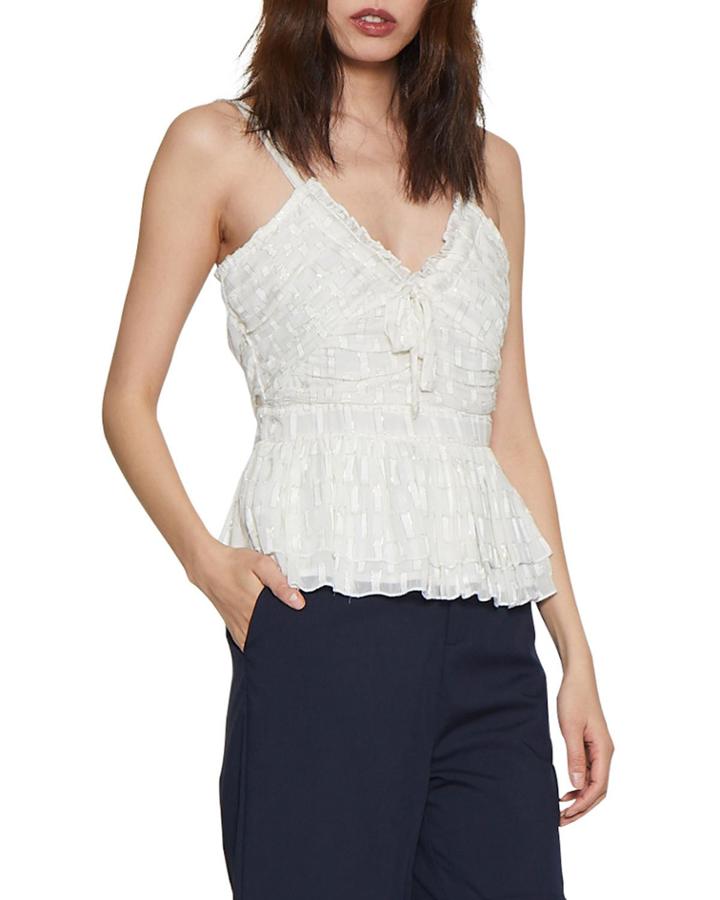 Dobson Ruffle Peplum Top