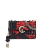 Printed Leather Medallion