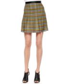 Striped Pleated