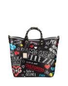 Beatrice Graffiti Leather