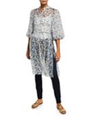 Bubble Sleeve Boutique Floral Tunic