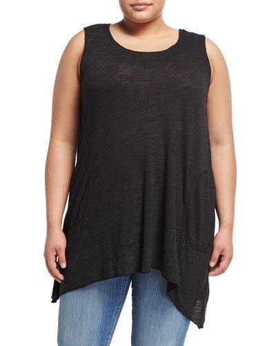 Jersey Slub Tank, Black,