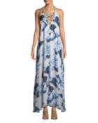 Logan Lace-up Floral