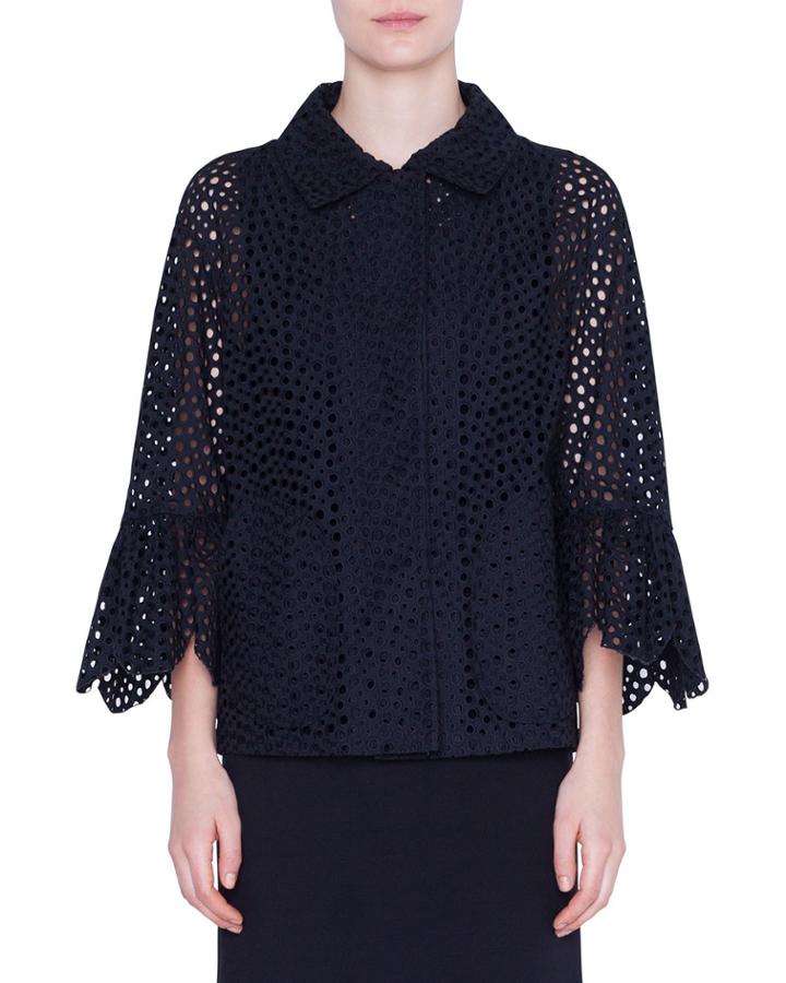 Eyelet-embroidered Jacket