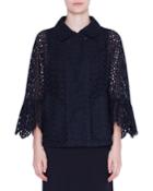 Eyelet-embroidered Jacket