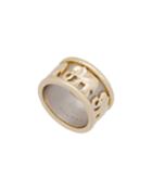 Estate 18k Two-tone Elephant Ring,