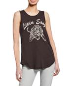 Livin Easy Tiger Graphic Tee