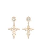 Purity Small Cross Earrings