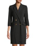 Double-breasted Coat Dress