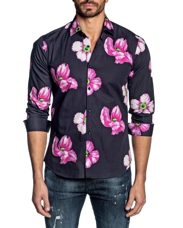 Men's Semi-fit Floral