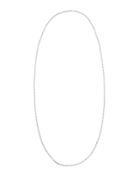 14k By-the-yard Floating Diamond Rope Necklace,