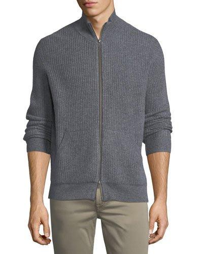 Cashmere Thermal Zip-front