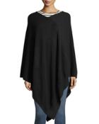 Cashmere Asymmetric Poncho