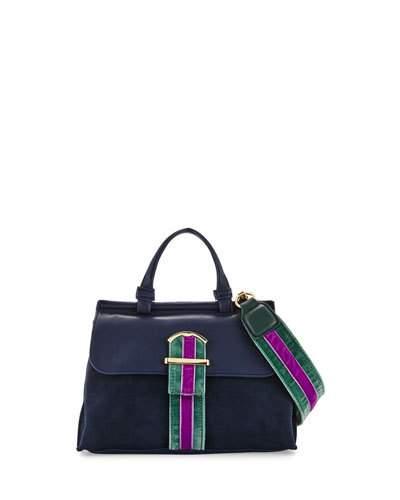 Hudson Mini Suede Striped