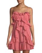 Ruffle-trimmed Strappy