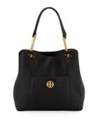 Chelsea Slouchy Leather Shoulder Tote Bag