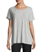 Rolled-sleeve Jersey Tee