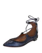 Christy Sequin Ballet Flats,