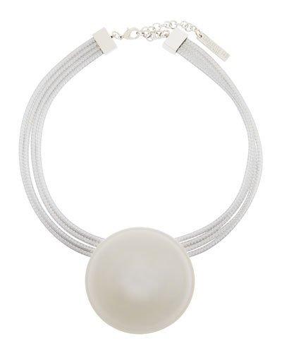 Multi-strand Pendant Collar Necklace
